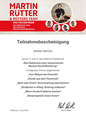 Fachseminar Mensch-Hund-Beziehung